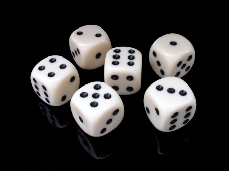 six dice