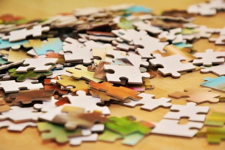 aligning out of order puzzle pieces